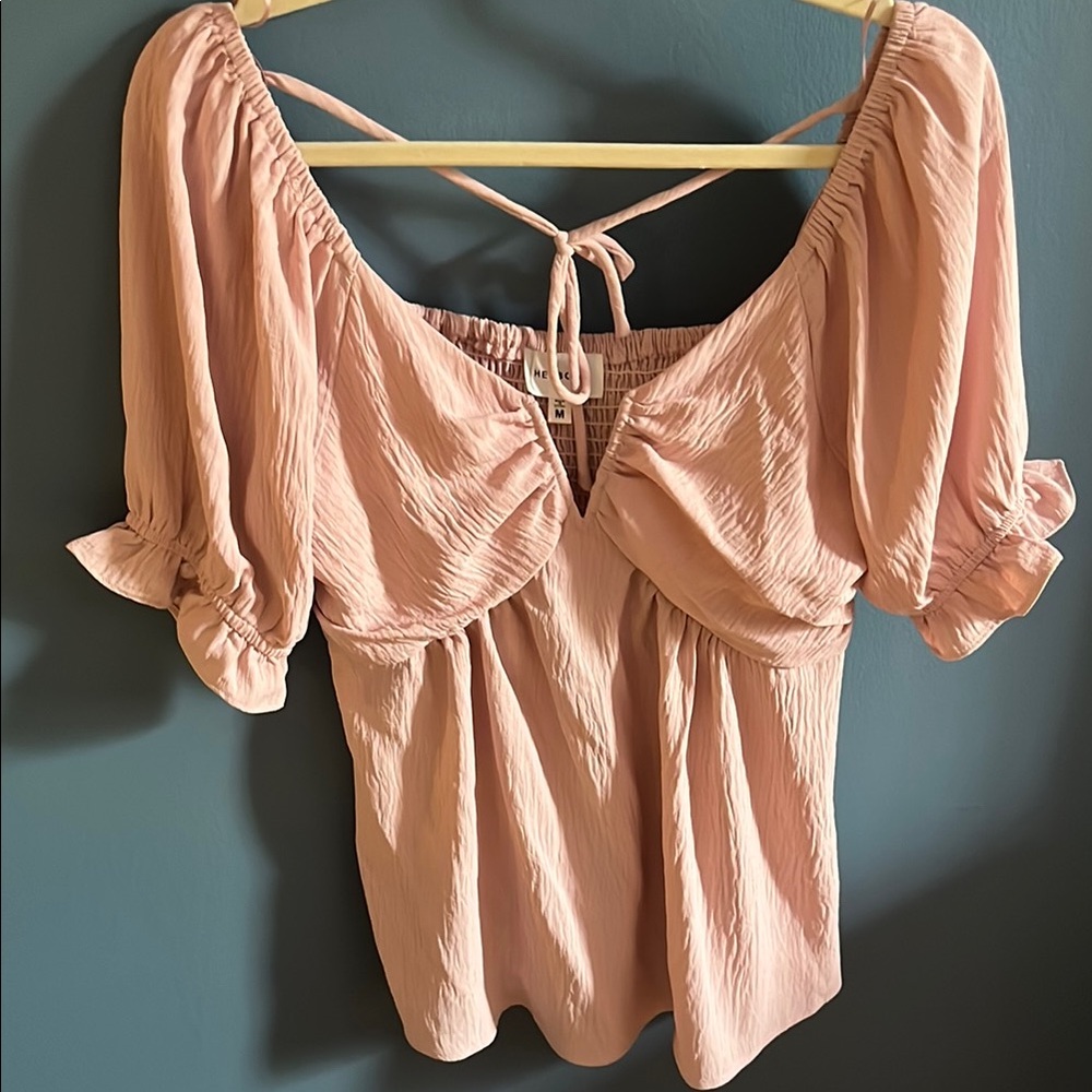 Elegant Pink Women's Top